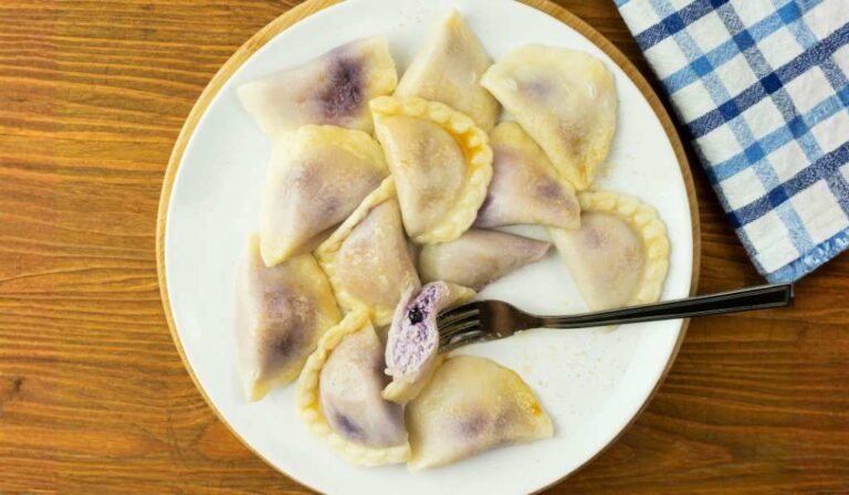 blueberry pierogi