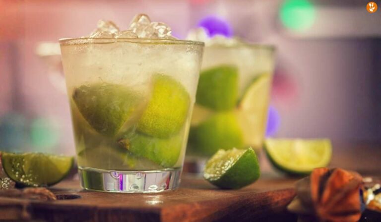 Brazilian Lime Caipirinha